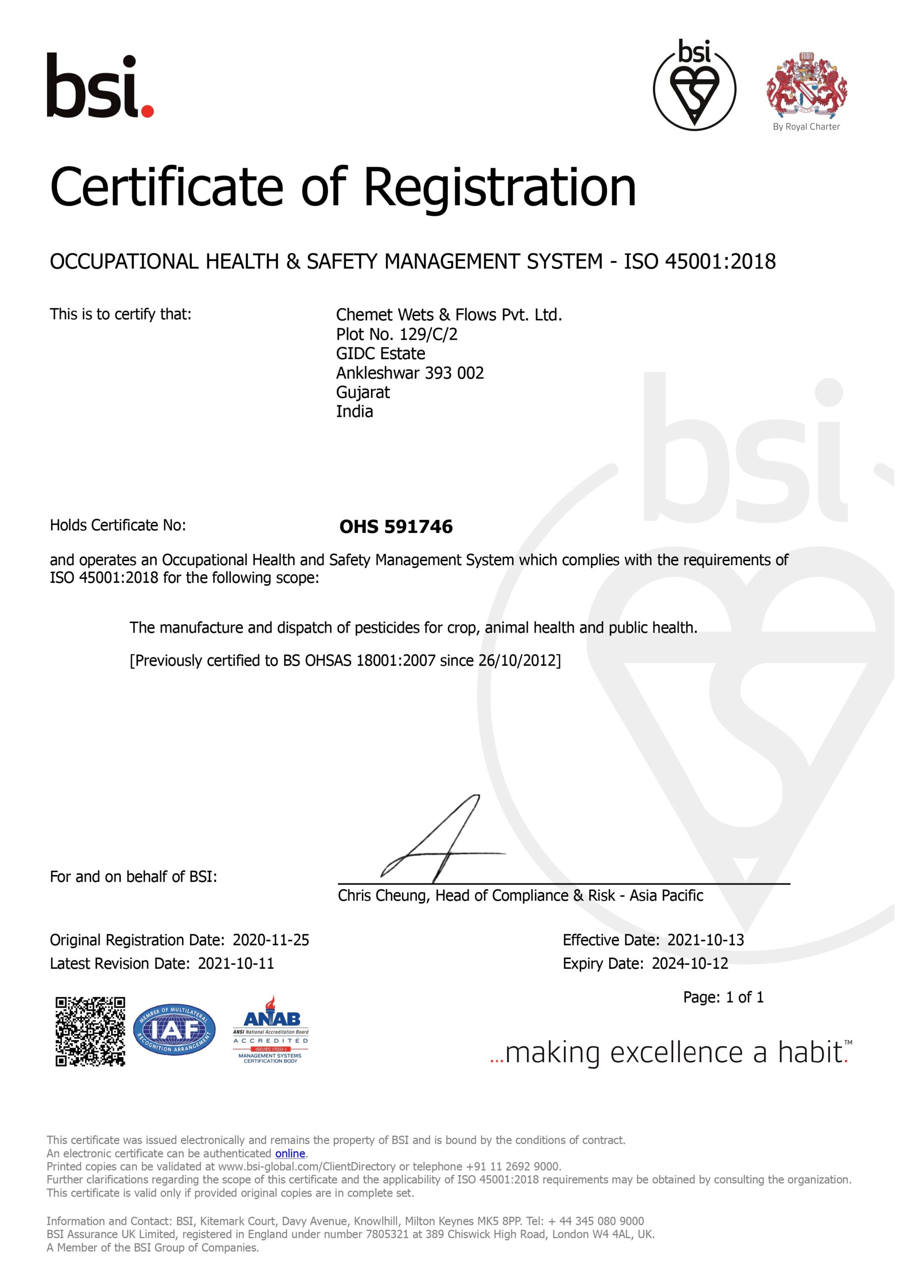ISO 45001:2018